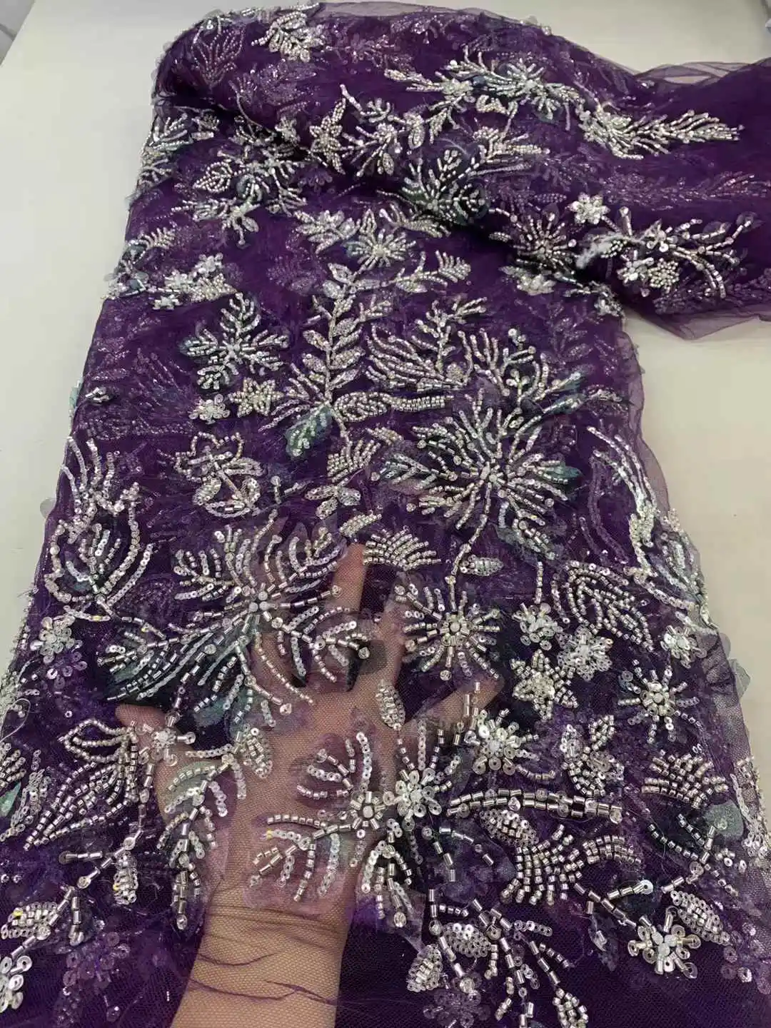 Африканская кружевная ткань для жениха 2024 французское нигерийское кружево