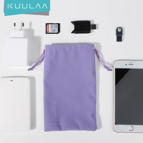 Чехол для телефона KUULAA Power Bank для iPhone Samsung Xiaomi Huawei, водонепроницаемая сумка для хранения Powerbank, аксессуары для мобильных телефонов