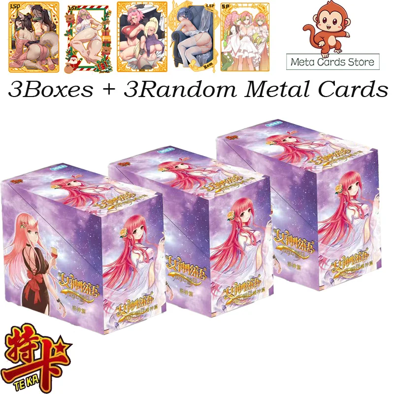 Новая карта истории Богини TEKA 1 упаковка YUNA коллекционная для хобби коробка Doujin