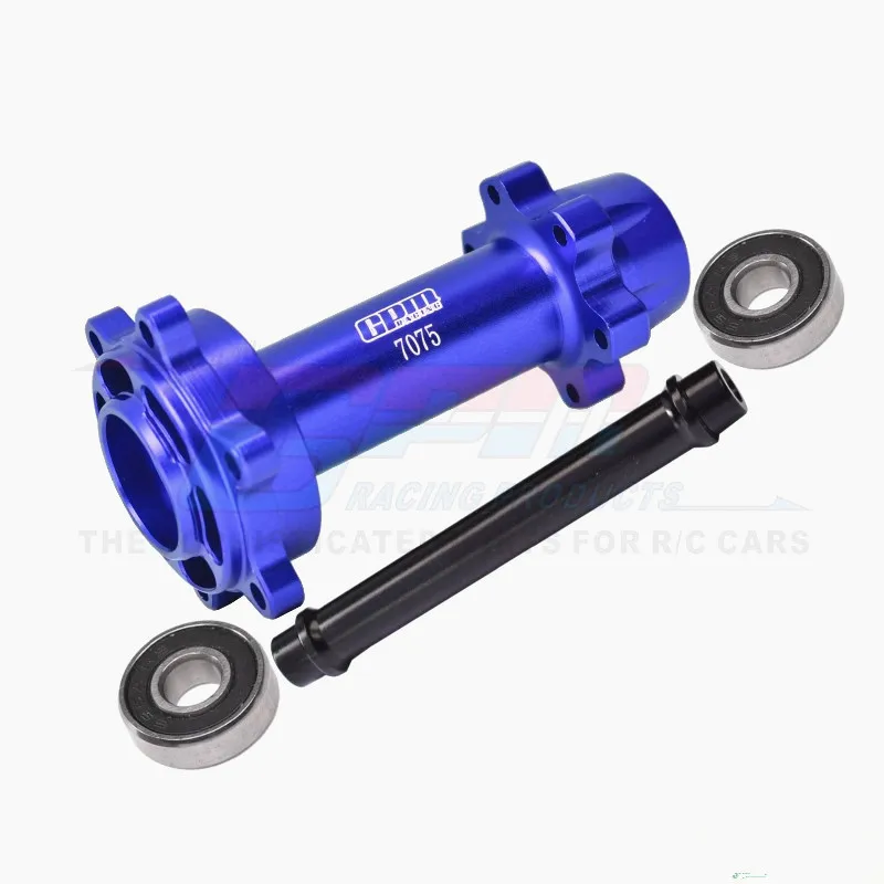 

LOSI-1/4, мотоциклетный промо-MX, Алюминий 7075, передний Hubset с увеличенной конструкцией подшипника