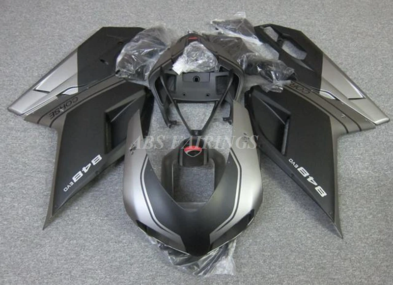 

4Gifts New ABS Motorcycle Fairings Set Body Kit Fit For DUCATI 1198 1098 848 2007 2009 2010 2011 2012 Bodywork Set Matt