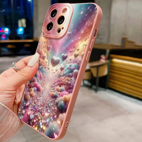Чехол для Samsung Galaxy S25 S24 Ultra S23 S22 Plus FE A55 A54 A53 A52 A35 A15 A14 A34 A16 A06 A56 5G Aurora Gradient Phone Cover