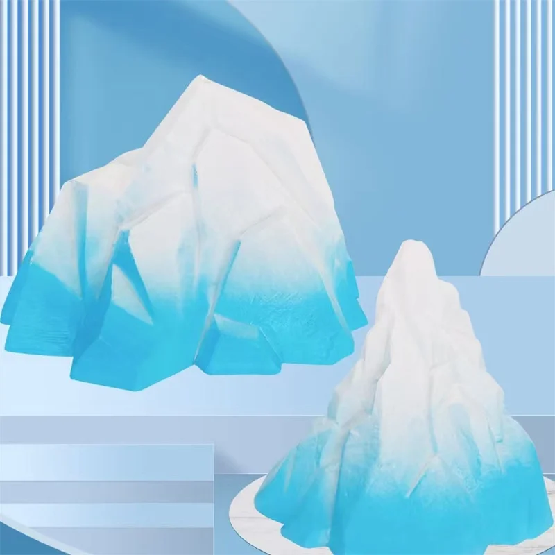 

Arctic Iceberg Fish Tank Aquarium Ornaments Aquarium Simulation Decorative Small Mountain Arctic Snow Mountain Aquascape