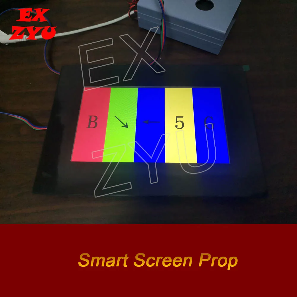 

Умный экран Опора нажмите 5 позиций в правильные цифры или направления или буквы, чтобы разблокировать руны комнаты рассеивания, реквизит EX ZYU