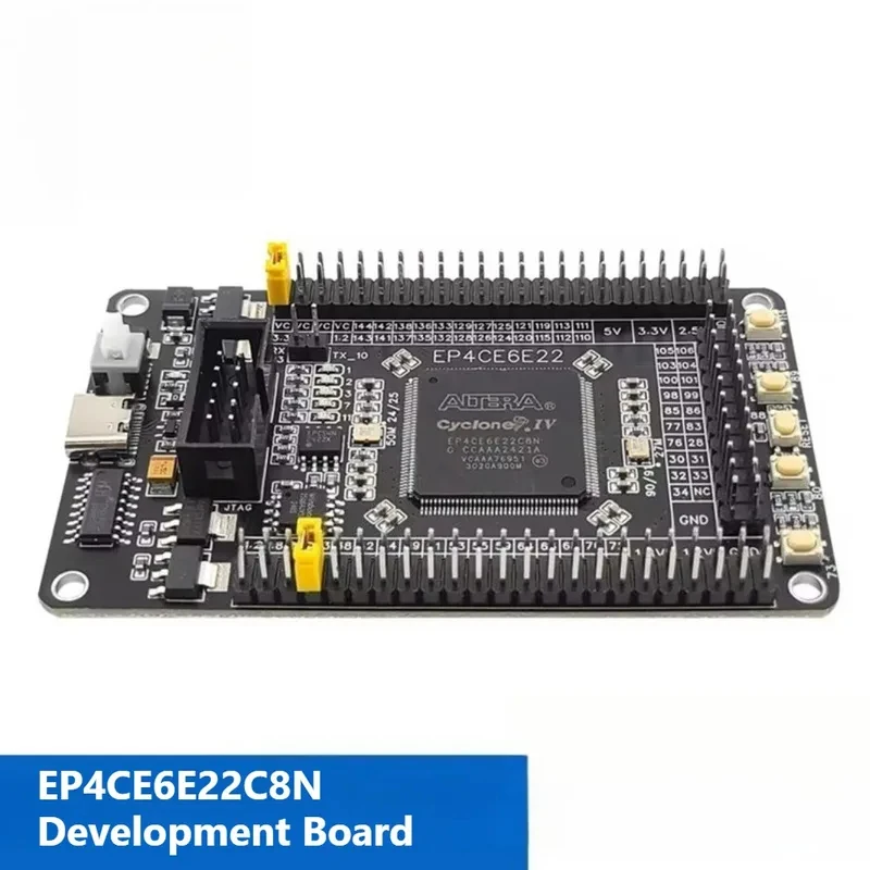 Фото Плата для разработки на базе FPGA Altera Cyclone IV EP4CE6E22C8N: Система для цифровых логических экспериментов NIOS II №1