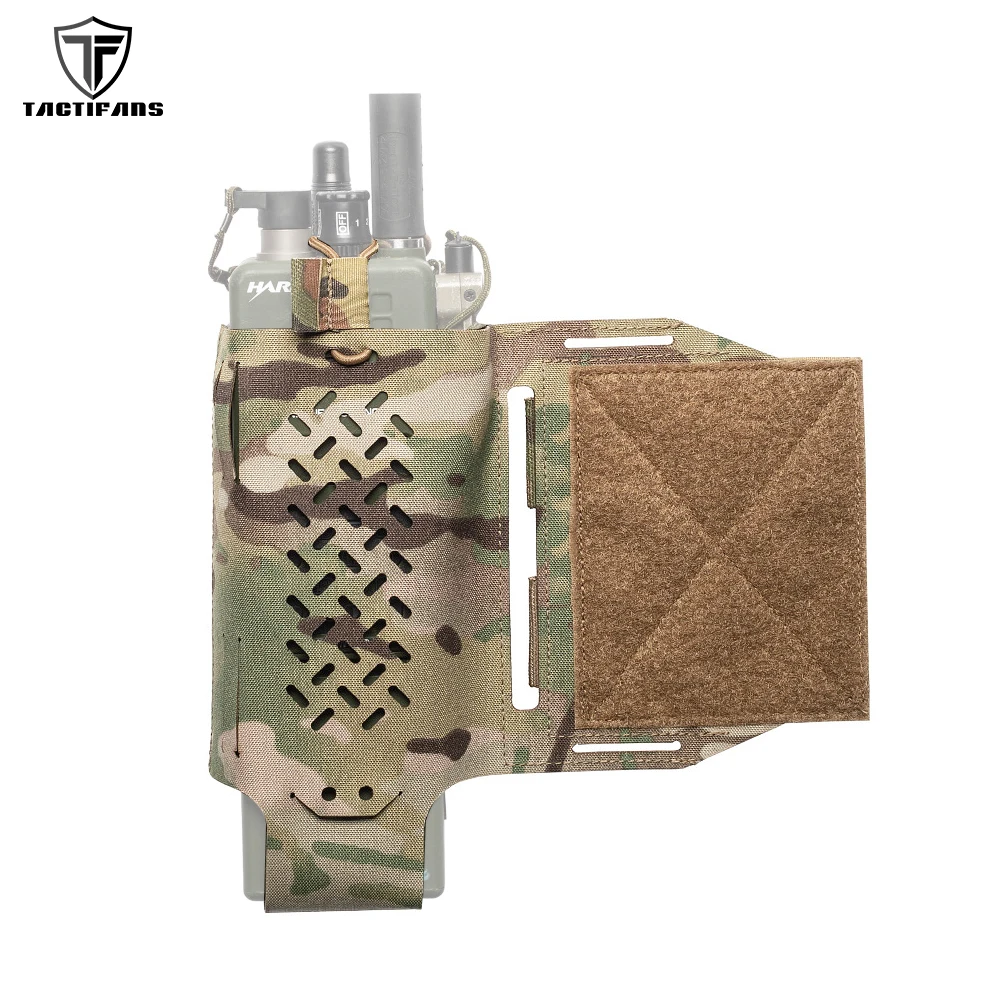 MK2 Tactical Expander Wing Pouch Military Radio Holder Wingman Pouch Magazine Storage Bungee Cord Micro Fight Chassis Chest Rig