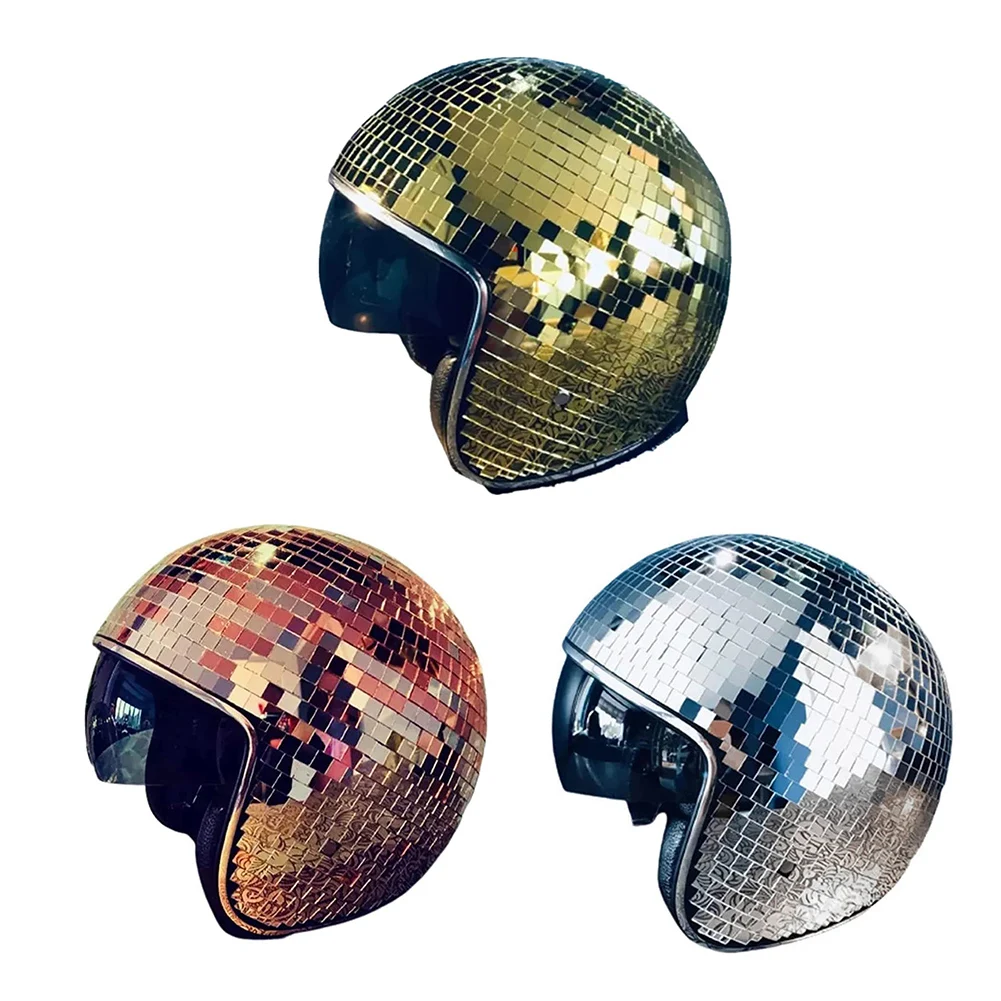 

Светоотражающие шары для дискотеки, шлем из смолы, с орнаментом, зеркальные, для диджея, клуба, сцены, бара, танцевальной вечеринки, украшени...