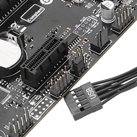 USB 2.0 удлинительный кабель 9-контактный