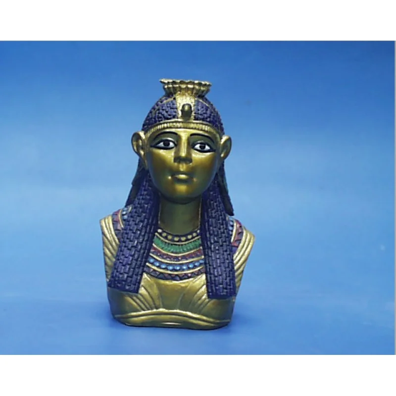 

Creative Crafts Egypt Bust-Bird on the Hat Birthday Gift Exquisite Home Decorations Ornament