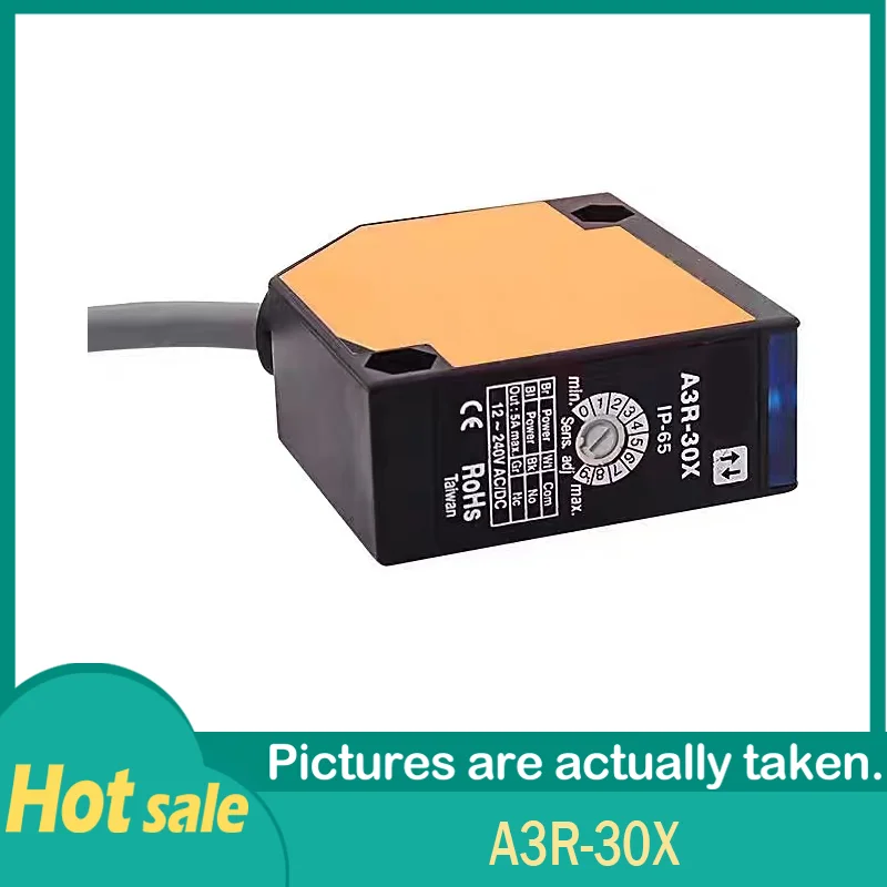 

100% New A3R-30X Diffuse Reflection Photoelectric Sensors Good Quality FREE POWER PHOTO SENSOR