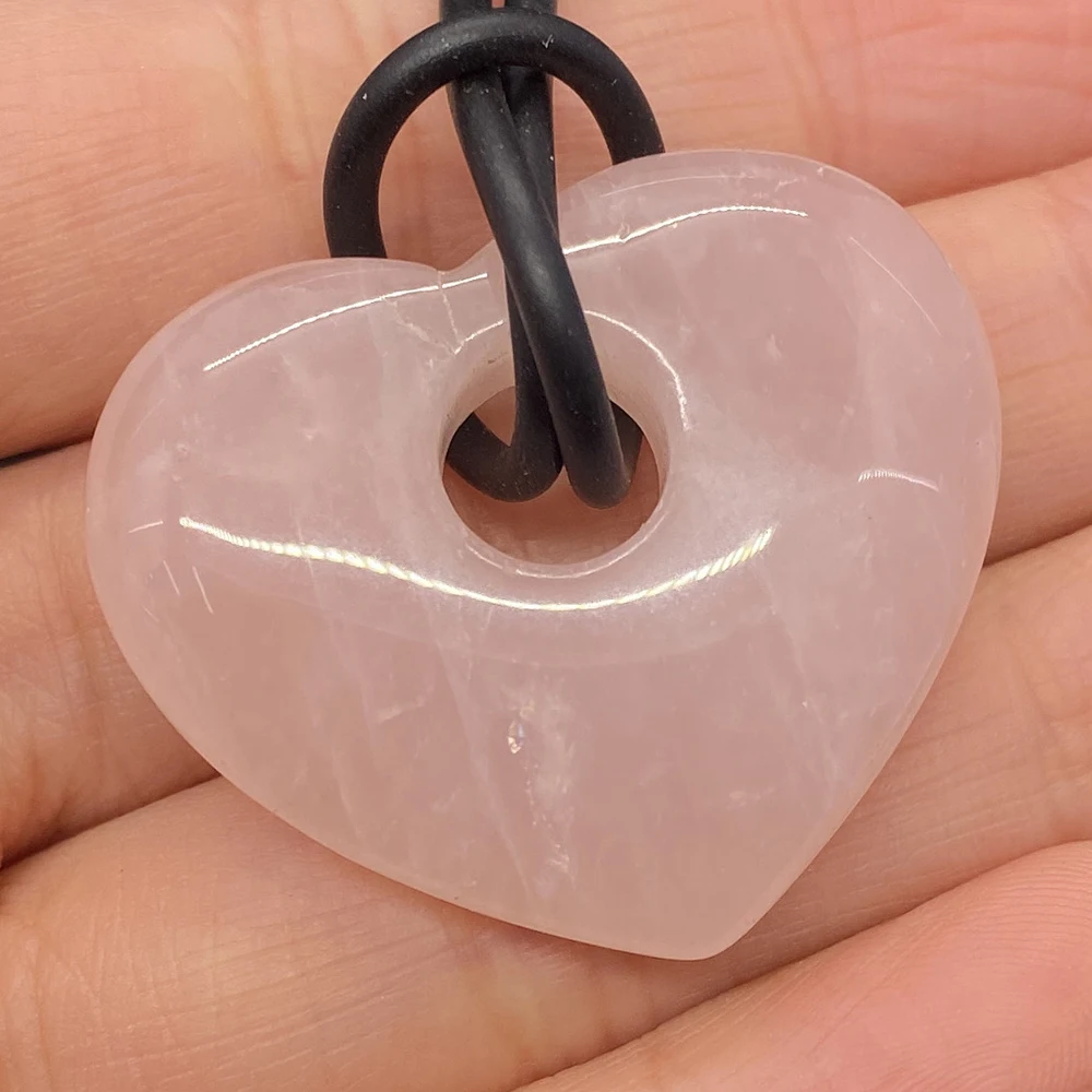 Оптовая продажа ожерелье из натурального камня Искусственный песчаник Розовый