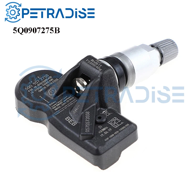 Новый датчик давления в шинах TPMS 433 МГц для Audi A3 VW Beetle Golf Skoda Kodiaq Bentley Porsche Mclaren