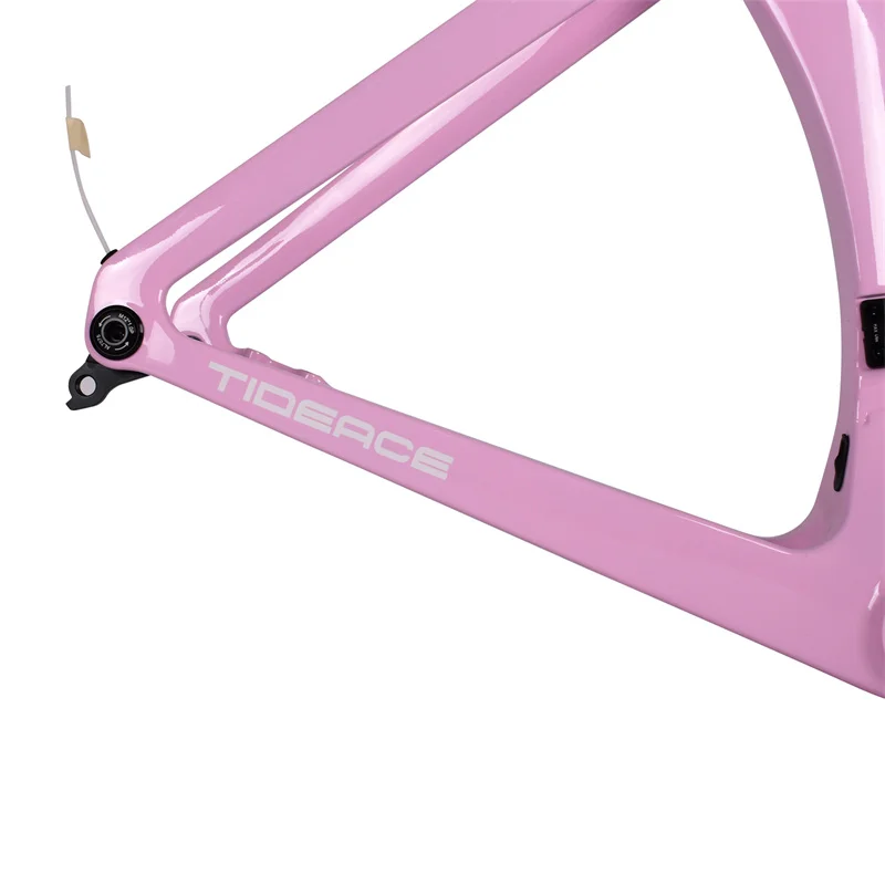 Велосипедная рама Tideace ARES CR068 Lady Aero Carbon Road, карбоновая, с полной внутренней проводкой, дисковые тормоза UDH, 700x32C, для женских гоночных велосипедов (art.: 3920d4e67955f) - 3920d4e67955f