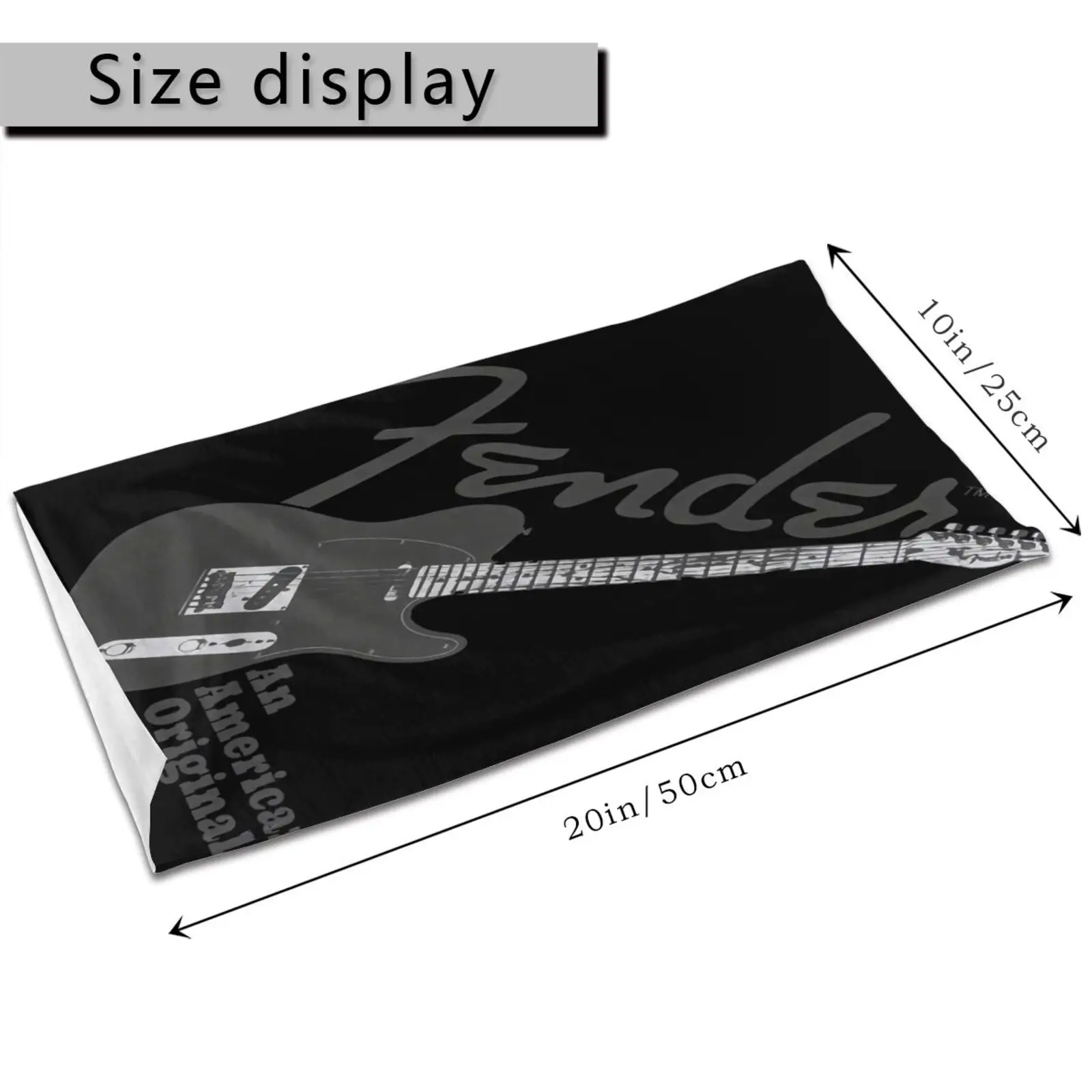 Электронные гитары Fender Цвет: американский серый мужская модель Мужская футболка