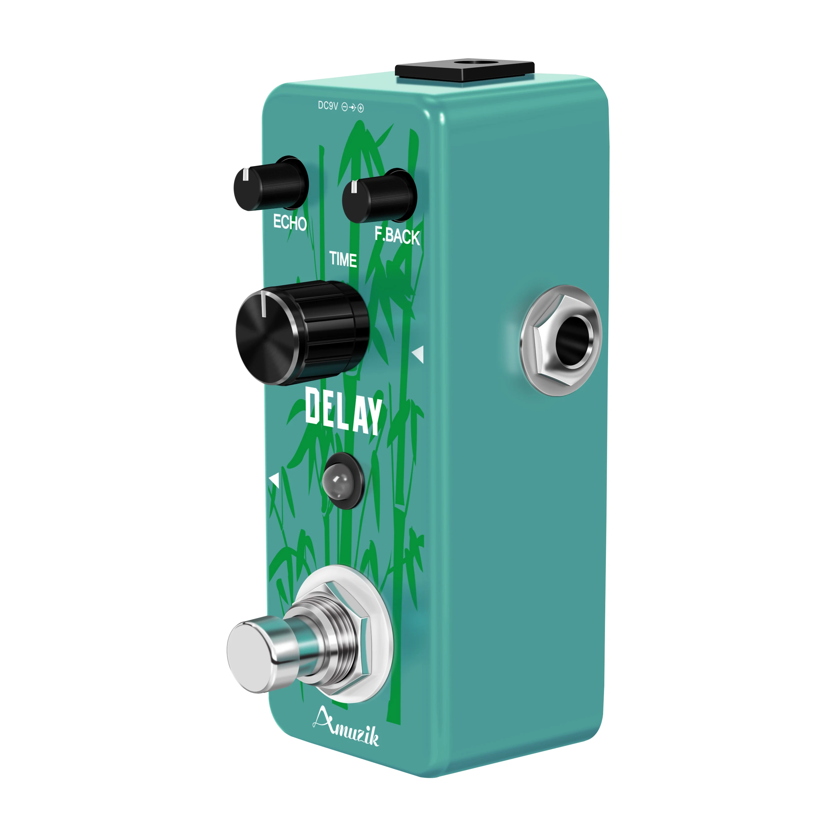 Amuzik LEF-314 Guitar Delay Pedal Analog Delay Guitar Effect Pedal Switching, Fully Vintage Delay True Bypass