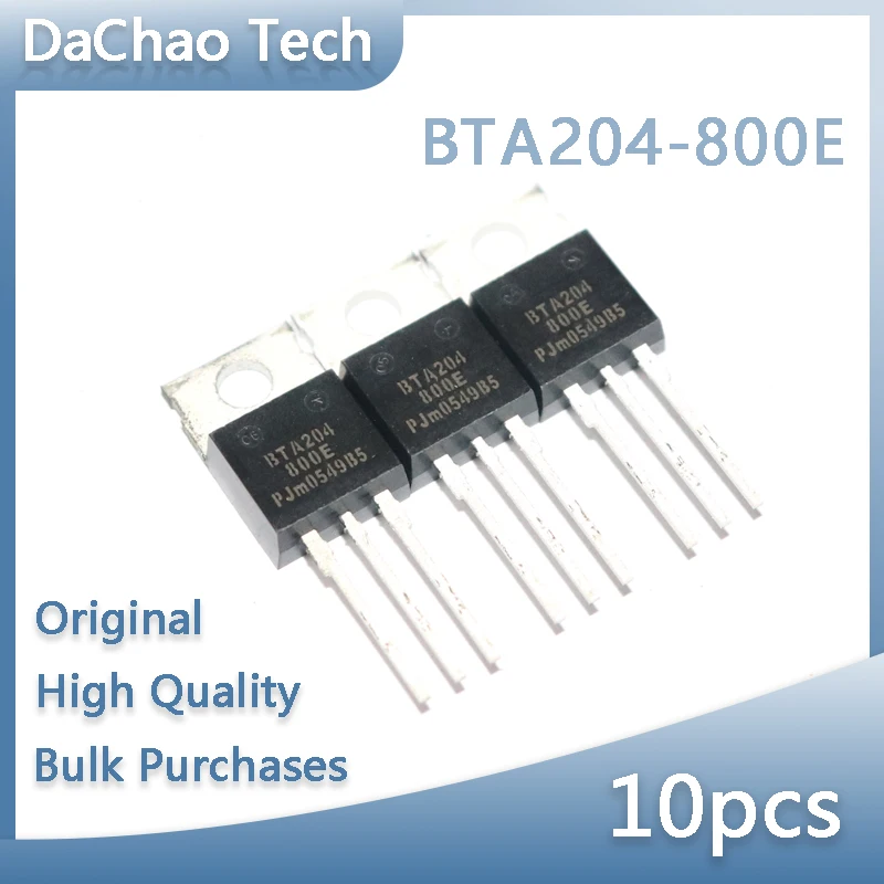 

10pcs BTA204-800E 800V 4A TO-220 Philips SCR Original New