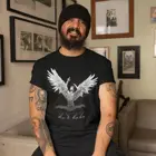 Zyzz футболка с изображением крыльев, футболка с короткими рукавами Aziz Shavershian футболка для тренировок 5x, 100 хлопок, уличная одежда, симпатичная Мужская футболка с графическим рисунком