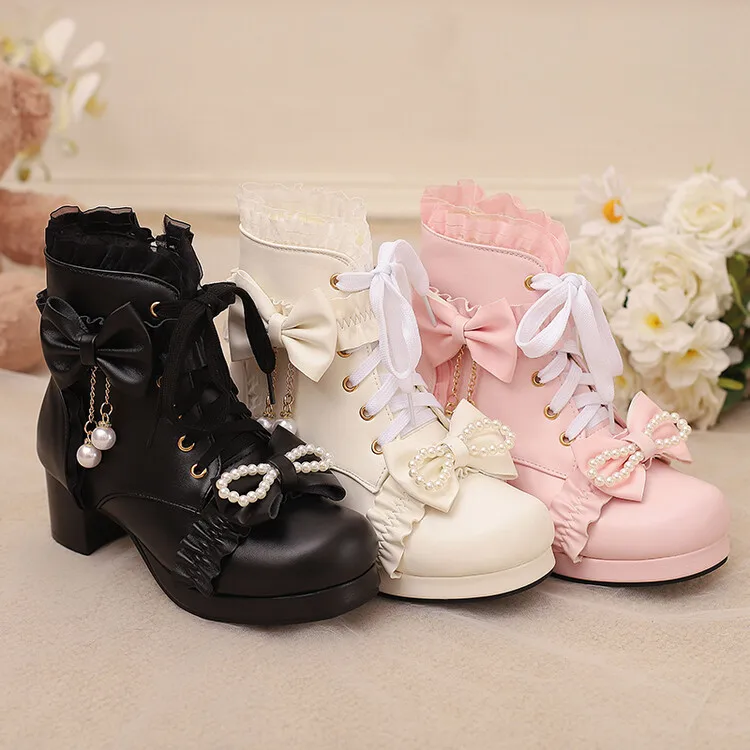 Женские ботинки на среднем каблуке зимняя обувь молнии Дамские кожаные