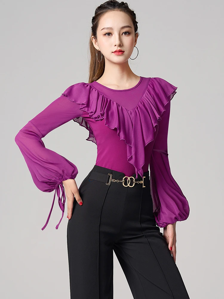 

Женское трико для латиноамериканских танцев, откровенный Топ для танцев сальсы, бальной комнаты, танго, ча-ча, румбы, самбы, 2023