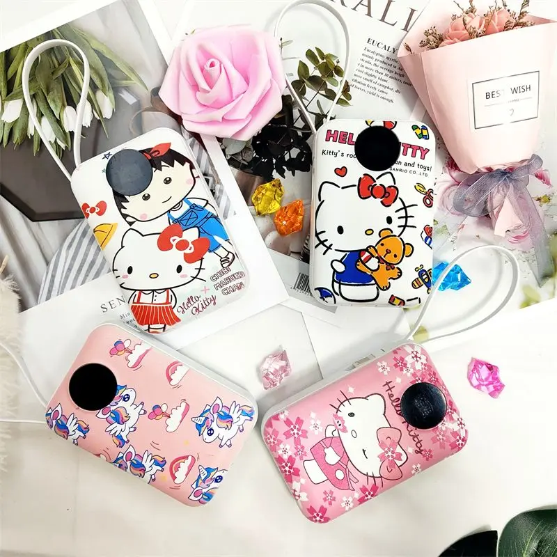 

Melody Kuormi Cinnamoroll почтовые кавайные Мультяшные мобильные зарядные устройства для улицы для девочек портативные запасные зарядные устройства для телефона