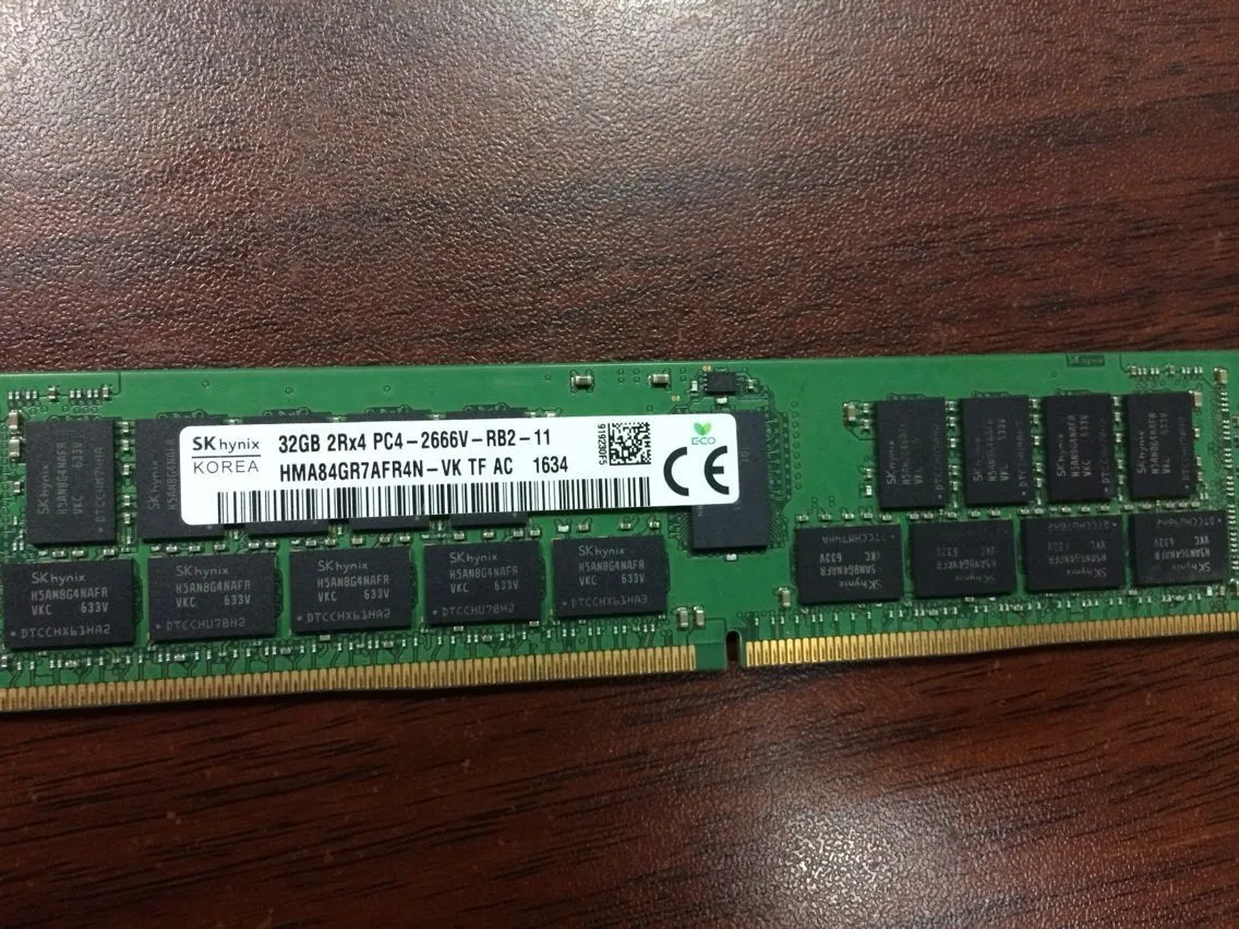 

RAM SK hynix modern 32GB 2RX4 PC4-2666V Серверная память HMA84GR7AFR4N-VK