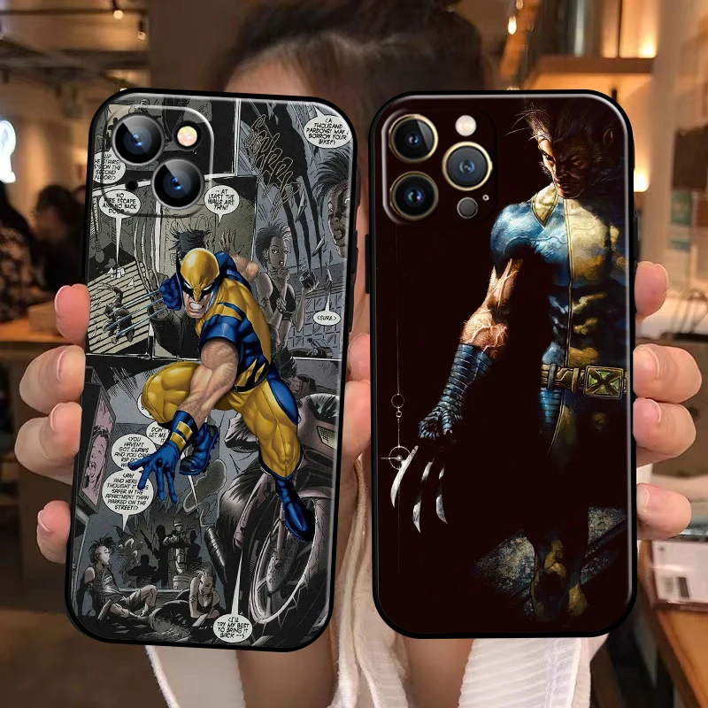 

Marvel X-Men Wolverine For Apple iPhone 13 12 11 Pro Max 13 12 Mini 5 5s 6 6S 7 8 Plus SE2020 X XR XS Max Phone Case Funda Soft