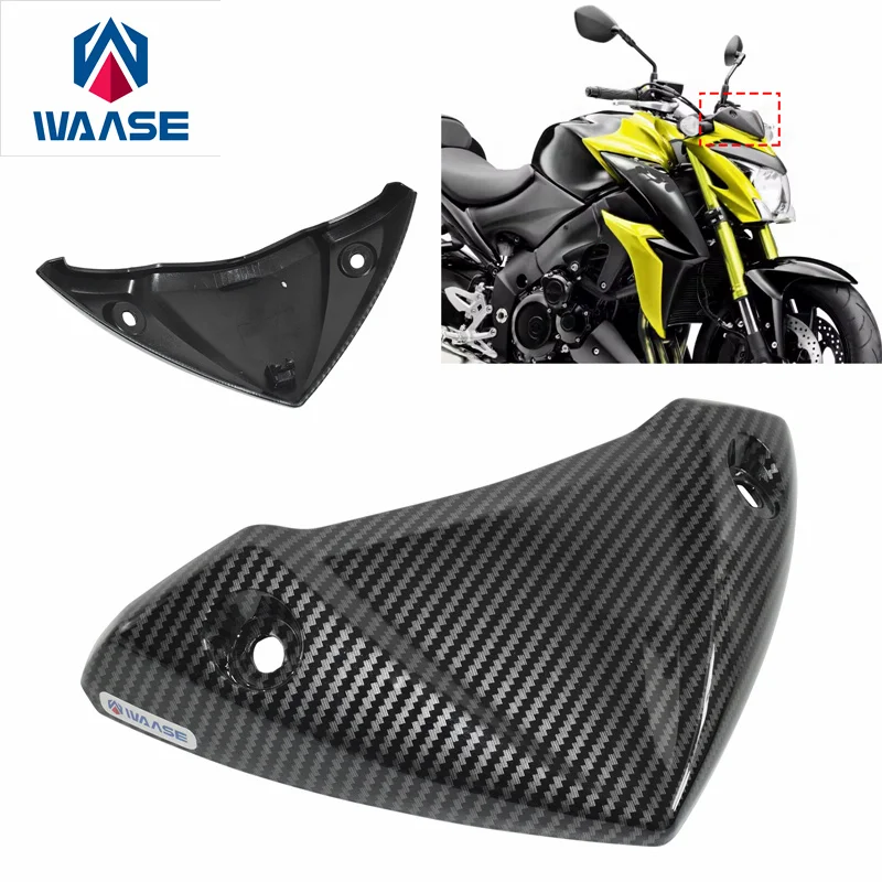 

waase For Suzuki GSX-S1000 GSXS 1000 1000F 2015 2016 2017 2018 2019 2020 Front Headlight Case Top Bodywork Fairing Cover