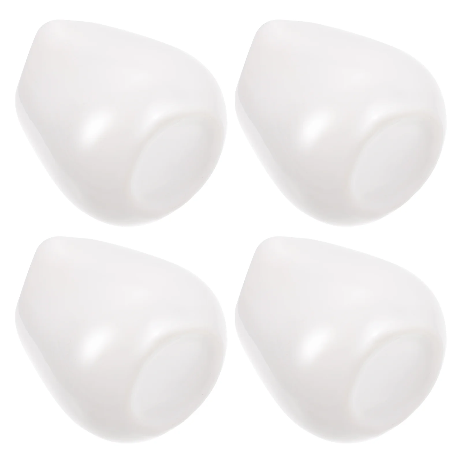 

4 Pcs Ceramic Milk Cup Creamer Pitcher Coffee Espresso Mini Dipping Plates Gravy Pourer Jug Soy Sauce