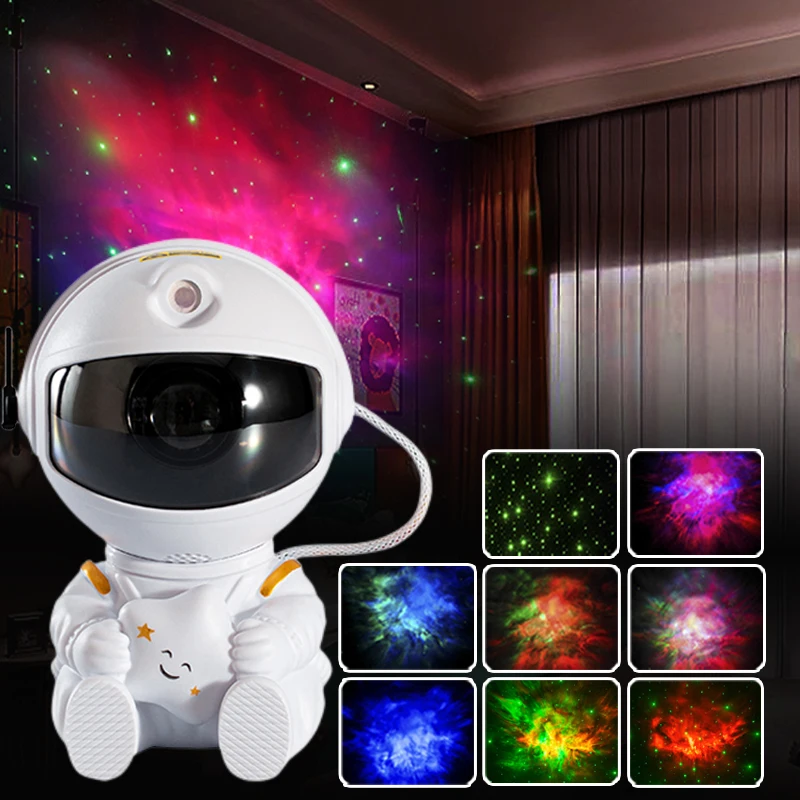 

LED Astronaut Robot Projector Night Atmosphere Light LED Lamp for Bedroom Room Decor Decorative Night Light Bedroom Decoration