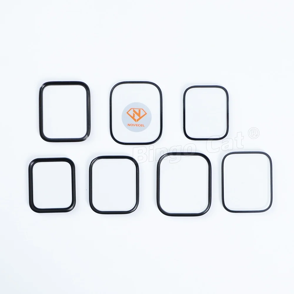 Фото Novecel 5 шт. для Apple Watch Series 11 10 9 8 7 6 5 4 3 49 мм 45 мм 42 мм 44 мм 46 мм сенсорная панель переднее наружное стекло ЖК-дисплея OCA №3