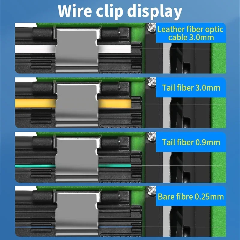 COMPTYCO AUA-60C Сколыватель волокна FTTH Кабельный нож для резки оптоволокна с коробкой