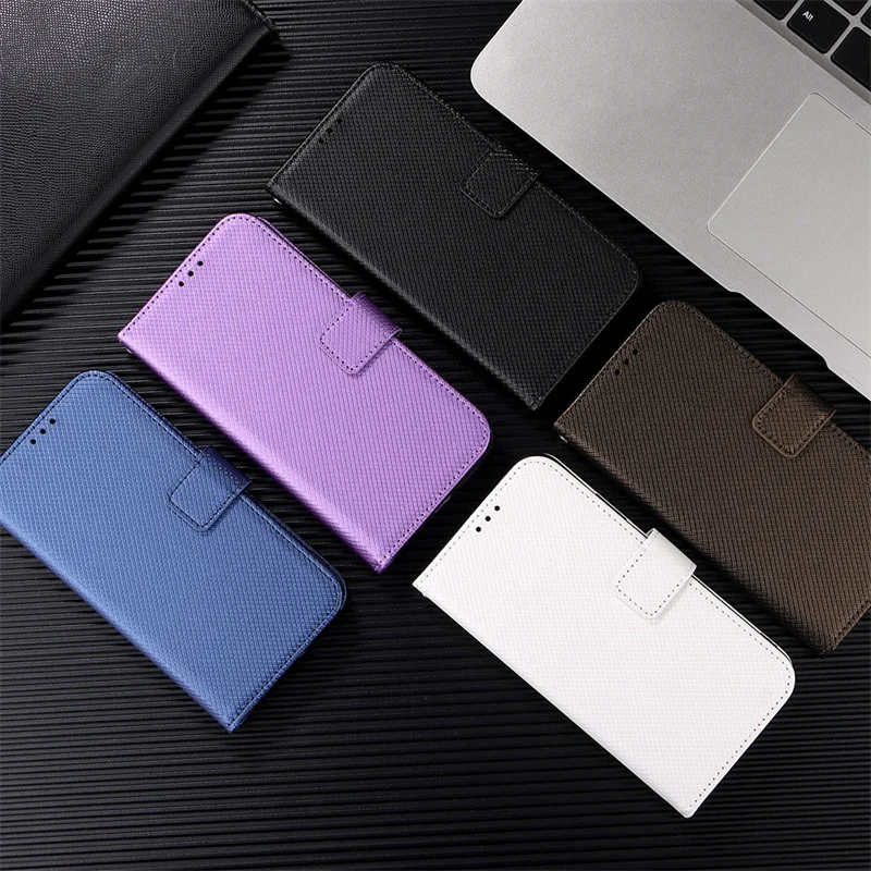 

For Xiaomi Black Shark 5RS 5G KSR-A0 Wallet Flip Style Glossy Skin PU Leather Phone Cover For Black Shark 5 5Pro Case