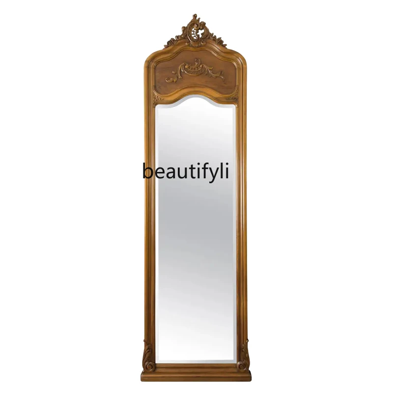 Китайская резная зеркальная настенная подвеска