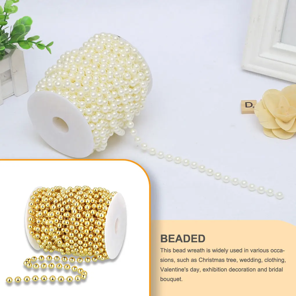 

Деревенская подвеска 8 мм, круглые бусины для рождественской елки, фермерского дома в рулоне, свадебные украшения, искусственные украшения, ...