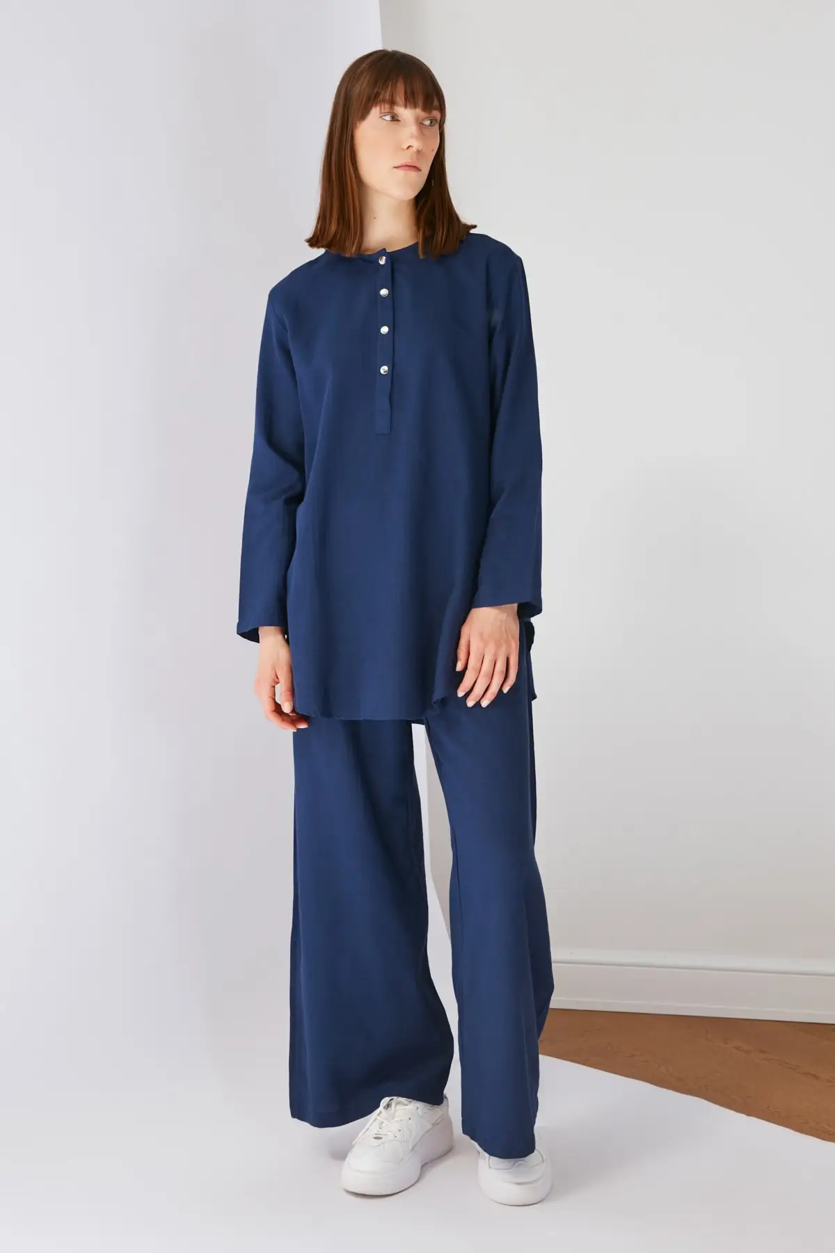 

Trendyol Tunic Pants Bottom-Top Suit TCTSS21AU0316