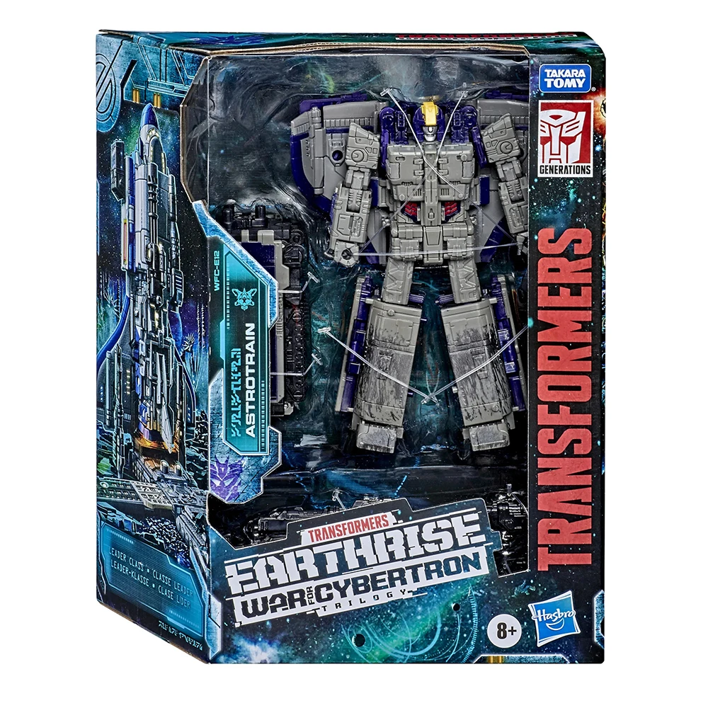 

[In Stock] Hasbro Transformers War for Cybertron: Earthrise Leader WFC-E12 Astrotrain Action Figure Collection Model Toys E7167
