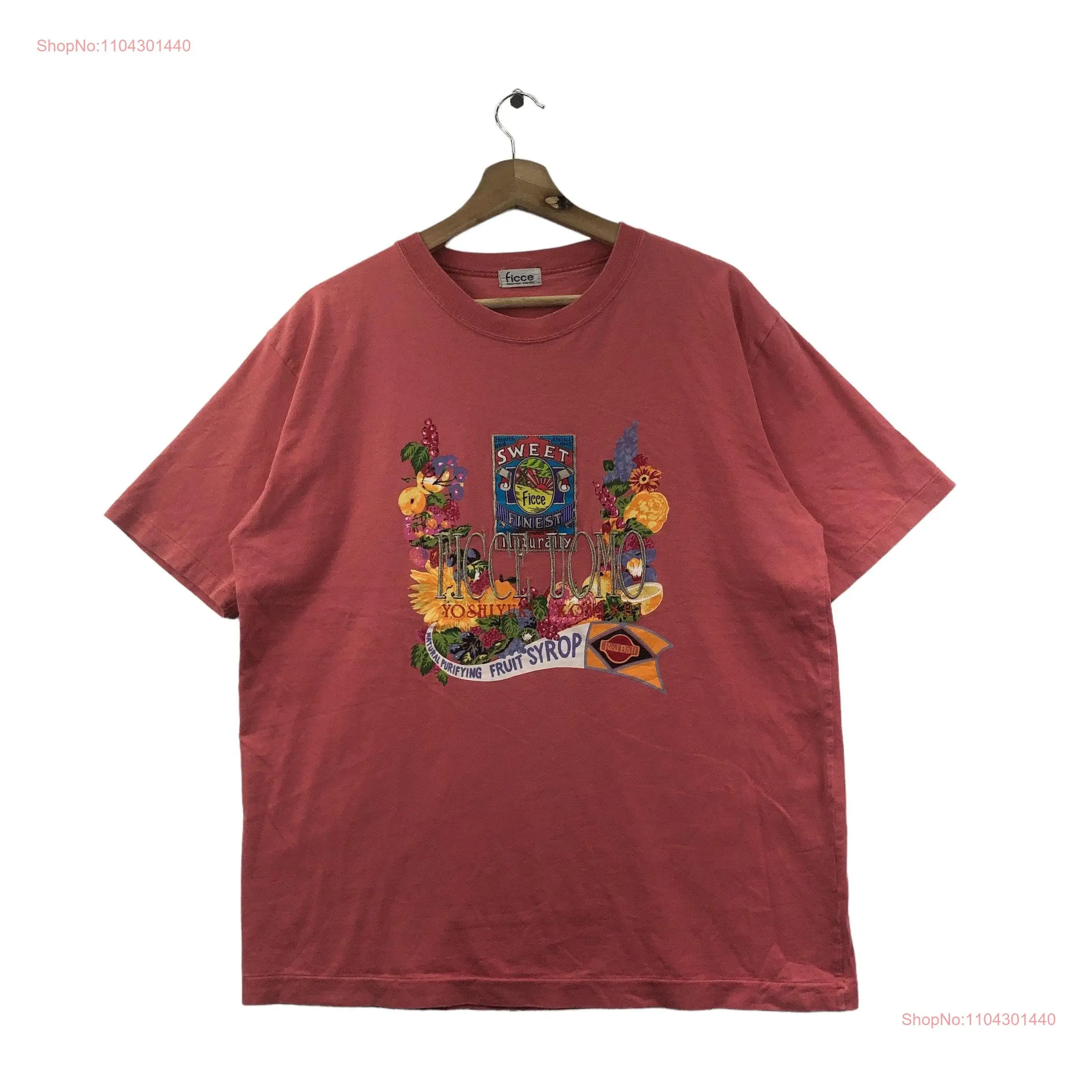 Японский дизайнер FICCE Uomo By YOSHIYUKI KONISHI Футболка с длинными или короткими рукавами