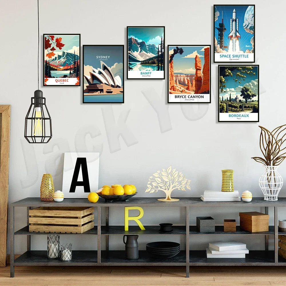 Каньон Bryce Гора Фудзи Сидней Бордо Франция Квебек канадский национальный парк