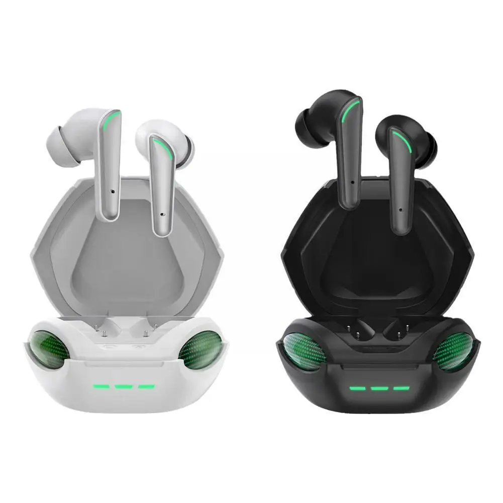 

BT5.1 Game Wireless Headphone Low Latency HiFi Stereo Heavy Bass RGB Cool Light Earphones Control For All Smartphones I3H8