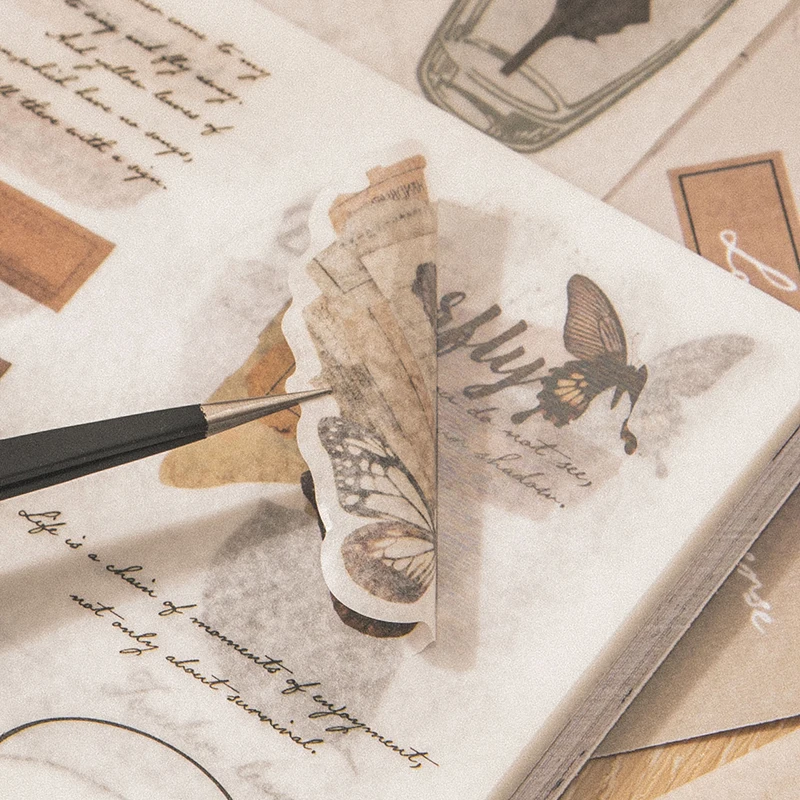 

40 шт., декоративные наклейки для скрапбукинга, 4 варианта