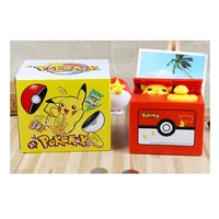 pokemon deposit and withdrawal bank all kinds of stealing money cartoon electronic piggy bank safe box childrens toy gift