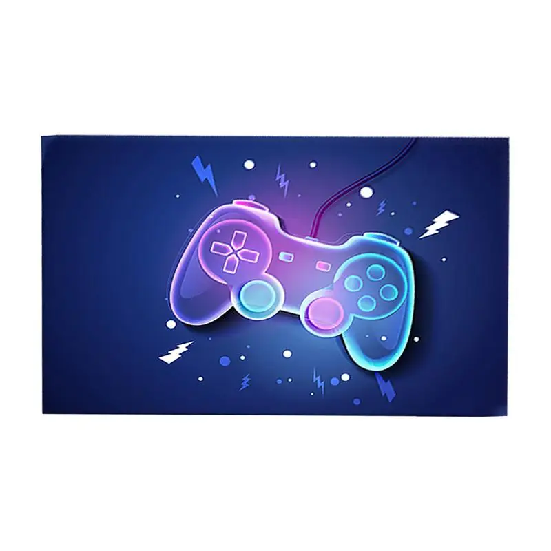 

Game Area Rug Non Slip Rectangular Floor Mat Carpet For Indoor Comfortable Art Rug Fashion Room Carpet For Bedrooms