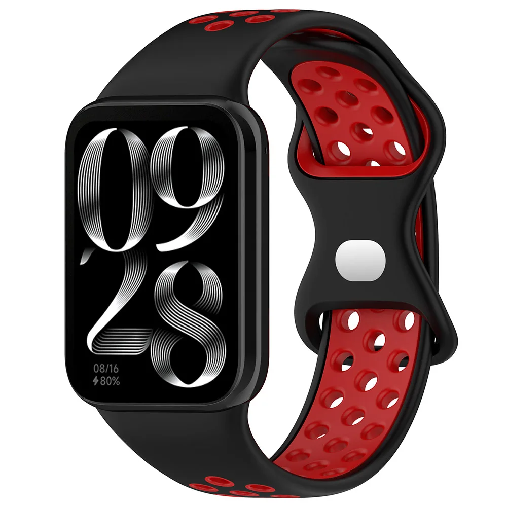 Фото Силиконовый ремешок для часов Xiaomi Mi Smart Band 8 Pro/9 Pro, сменный спортивный браслет для Miband 9Pro, аксессуар для браслета Correa №4