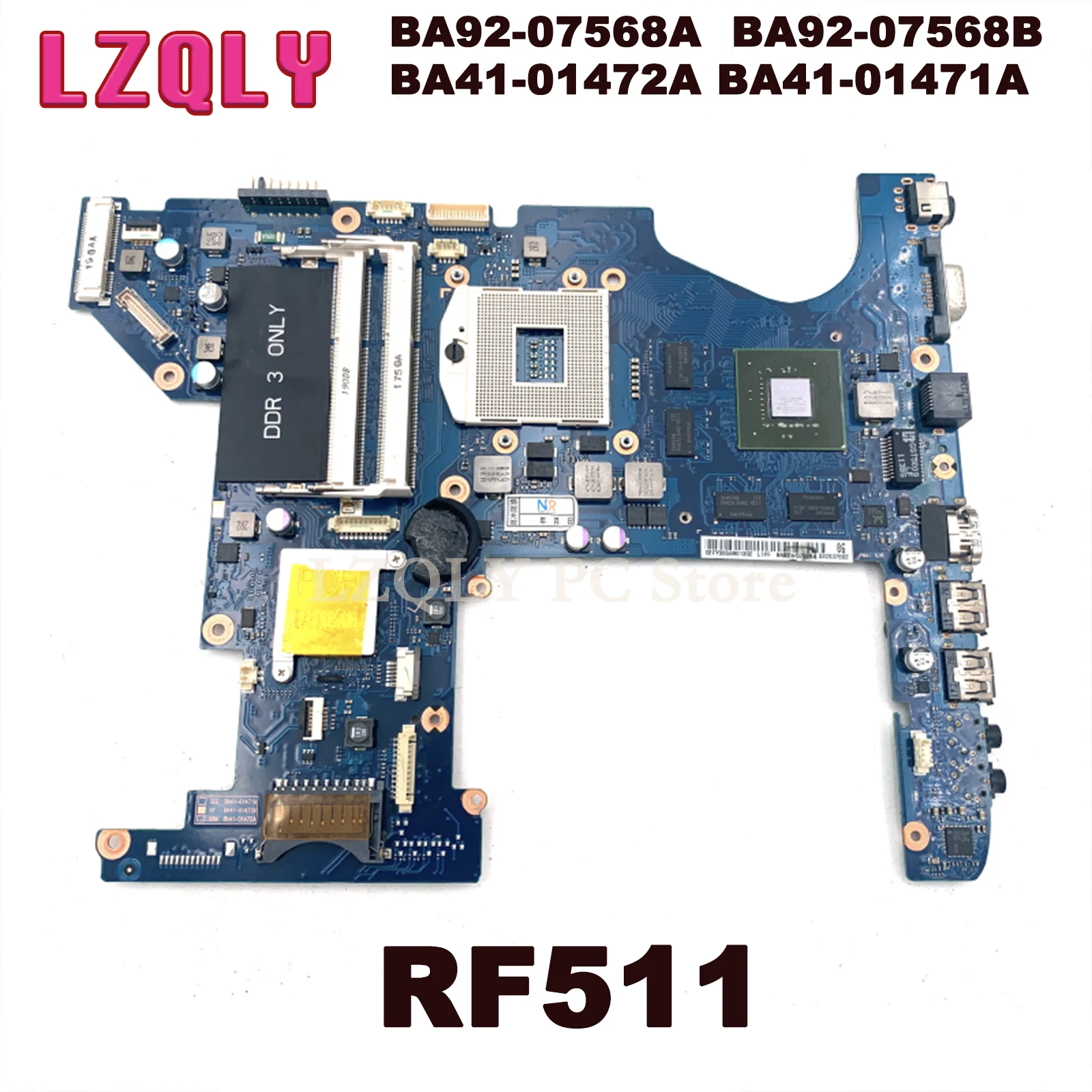 

Материнская плата LZQLY для Samsung RF511, стандартная материнская плата для ноутбука GT540M GPU, Полная проверка