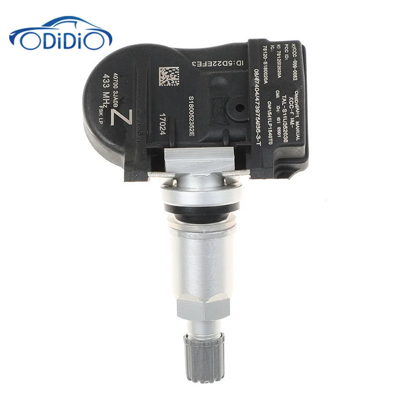 

TPMS Датчик ODIDIO 433 МГц 40700-3JA0B 407003JA0B система контроля давления в шинах для Infiniti Q50 Q60 Q70 QX50 QX56 Nissan Murano