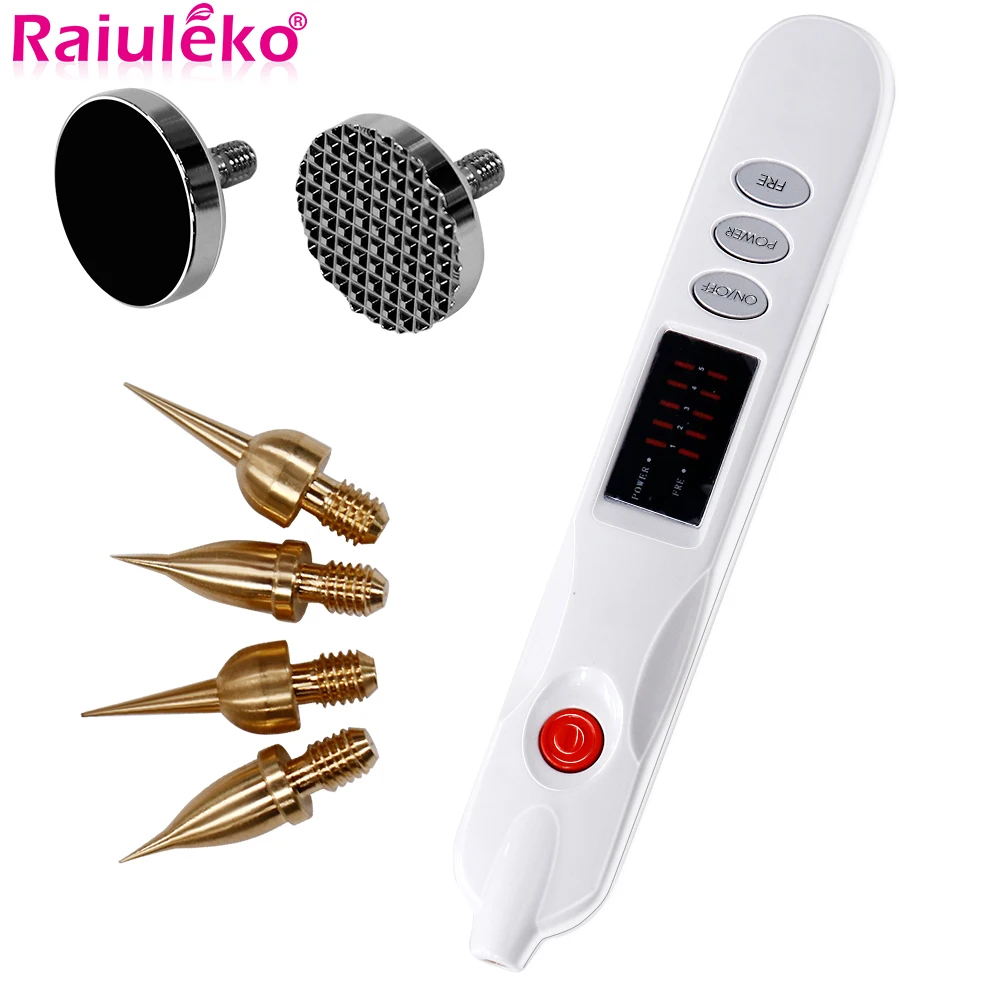 

Plasma Pen Laser LCD Mole Tattoo Freckle Wart Tag Removal Pen Dark Spot Remover Blackhead For Face Skin Care Tool Beauty Machine