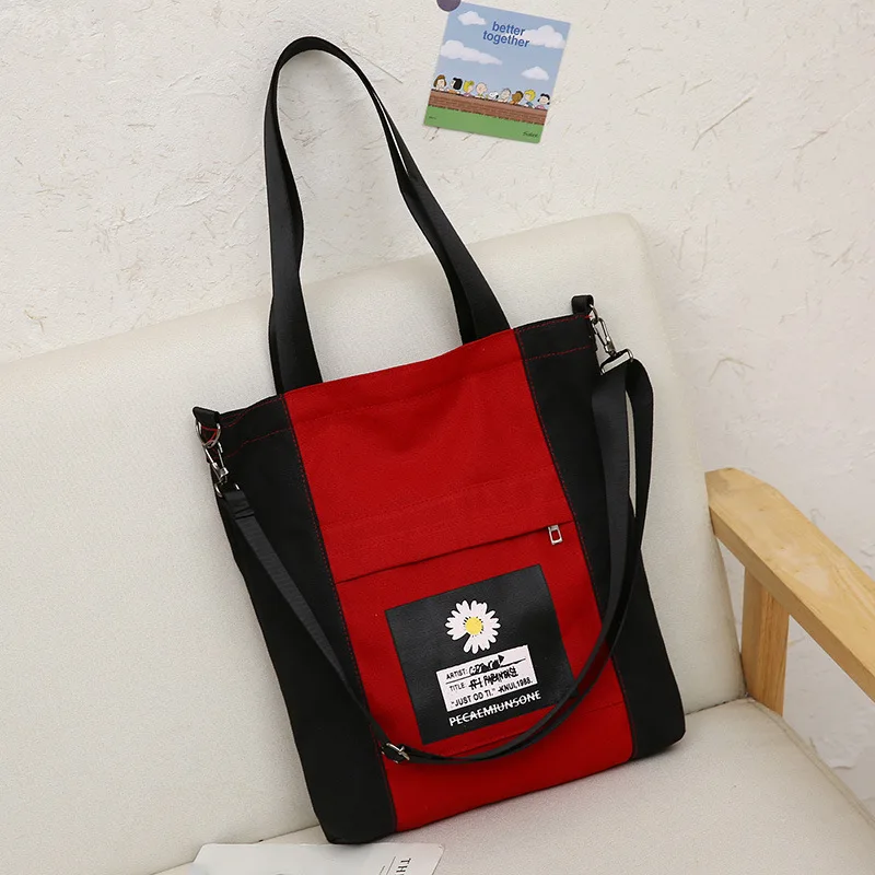 Многофункциональные холщовые женские сумки для девочек корейские и японские на