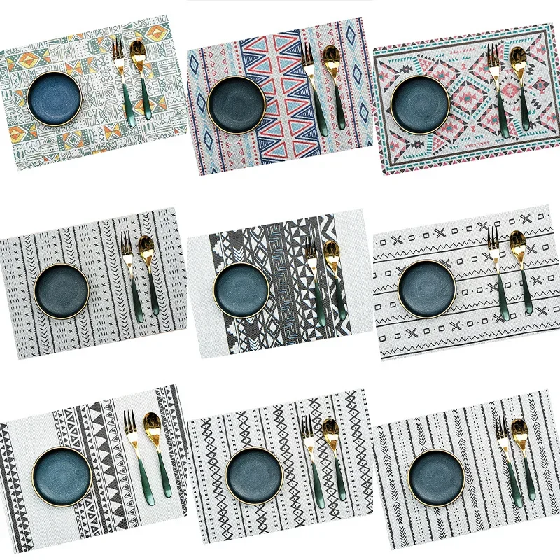 Богемный принт водостойкий маслостойкий нескользящий кухонный подставка для