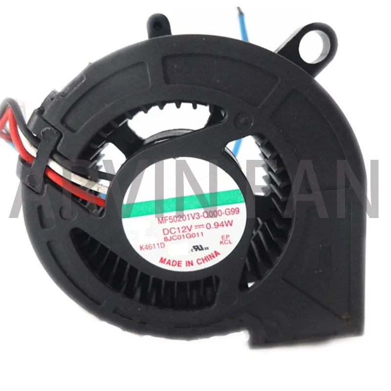Оригинальный семейный вентилятор для сервера 12 В 0,9 Вт 50x50x20 мм