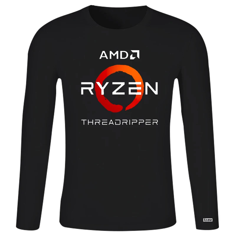 Новая мужская футболка AMD Ryzen Threadripper с процессором размер S-3XL 1750R - купить по